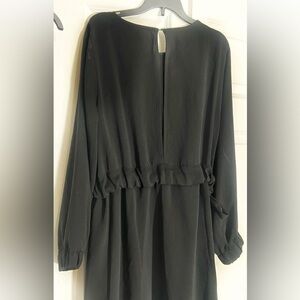 ASOS Black Long Sleeve Dress NWT